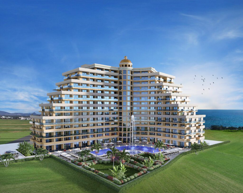 Mieszkanie Apartament Nieruchomości Cypr Północny inwestycje w nieruchomości na Cyprze Iskele Long Beach  RT Invest