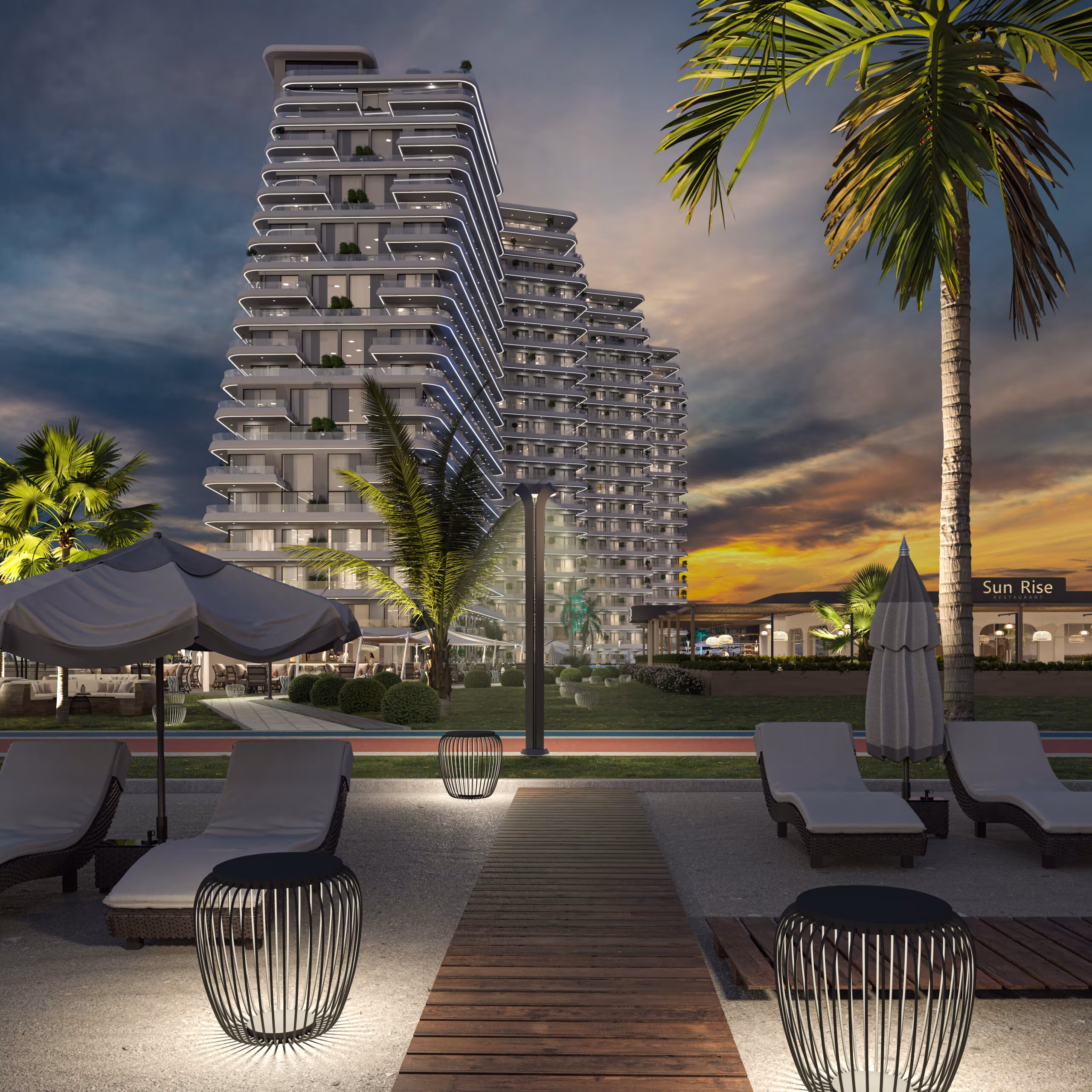 West Coast — tereny zielone i infrastruktura osiedla