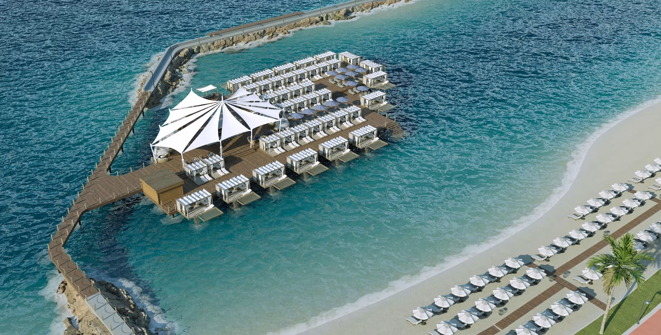 Osiedle West Coast — promenada i dostęp do plaży