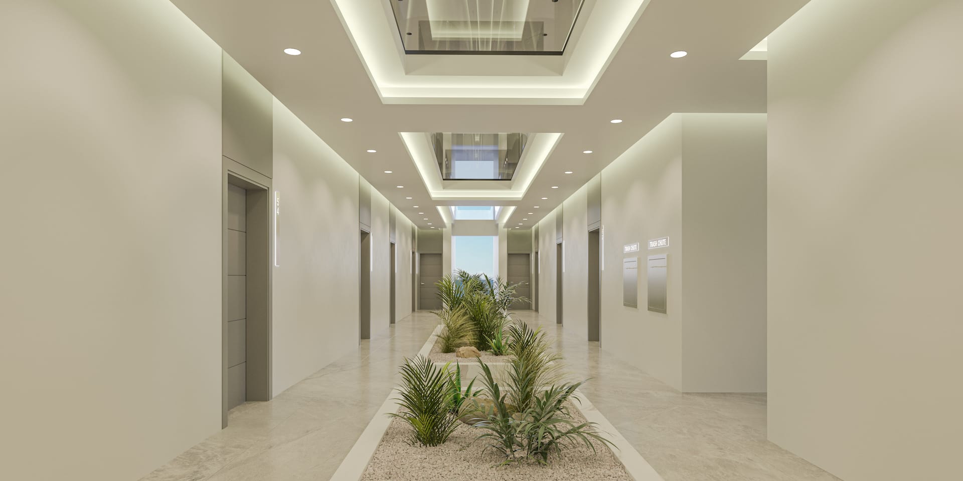 Wnętrze apartamentu West Coast — kuchnia otwarta